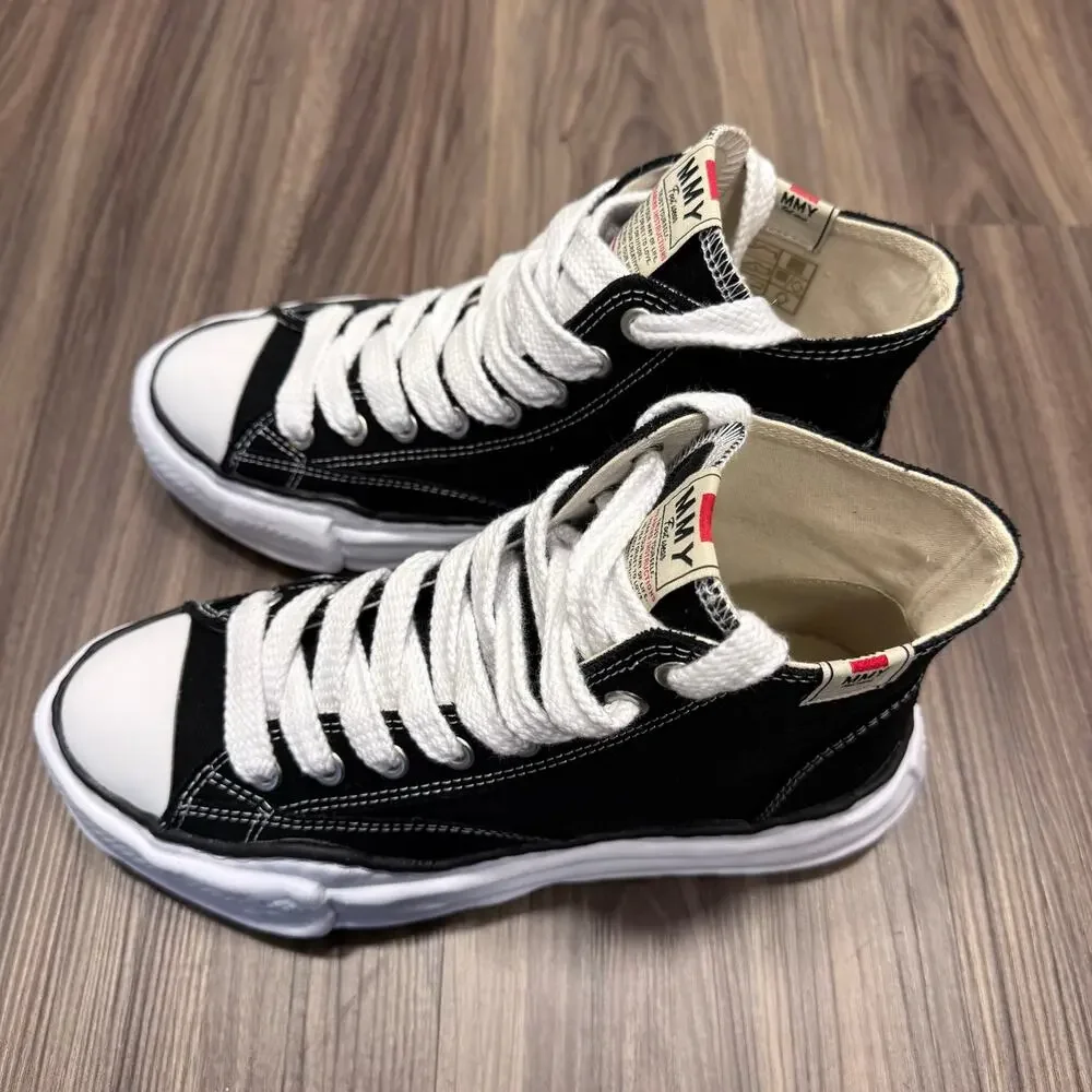 Maison Mihara Yasuhiro Peterson OG Sole Canvas High Black EU43 NIB